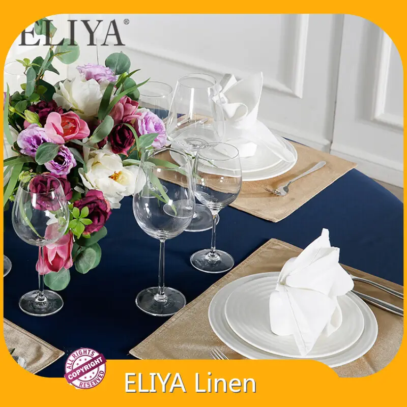 ELIYA العلامة التجارية ISO90001 ELIYA 50 قطعة مطعم الملابس الجدول تصنيع 1
