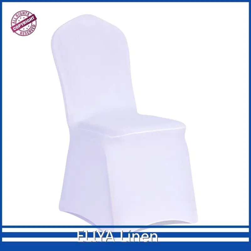 Hot 50 Pcs White Linen Dining Chair Covers Yes ELIYA Brand 1
