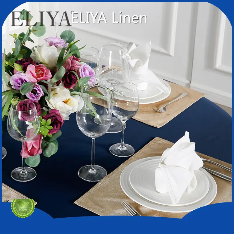 La table à dîner ISO90001 ELIYA couvre la fabrication ELIYA 1