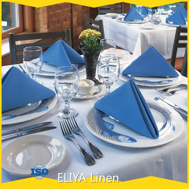 Linge de table de salle à manger GOTS en gros-ELIYA 1