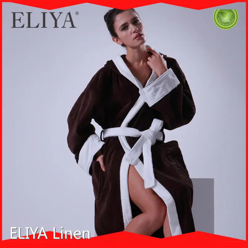 Hotel Robe en venta soporte transpirable 100% algodón garantía ELIYA 1