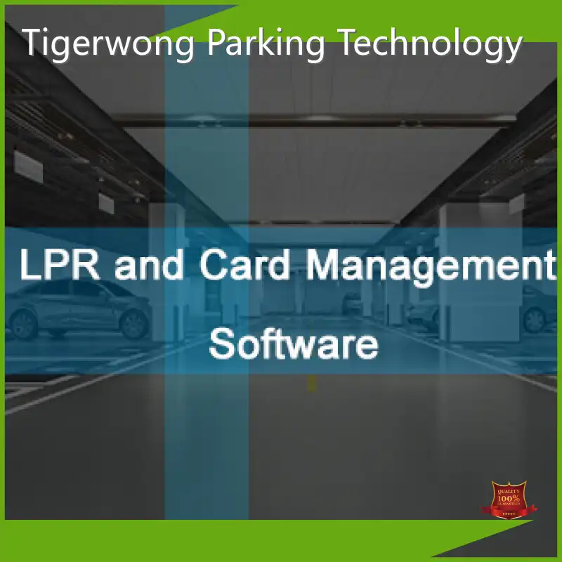 Custom China TGW-ParkSFW-LC sistema de segurança de reconhecimento facial Tigerwong estacionamento LPR e software de gerenciamento de cartão 1