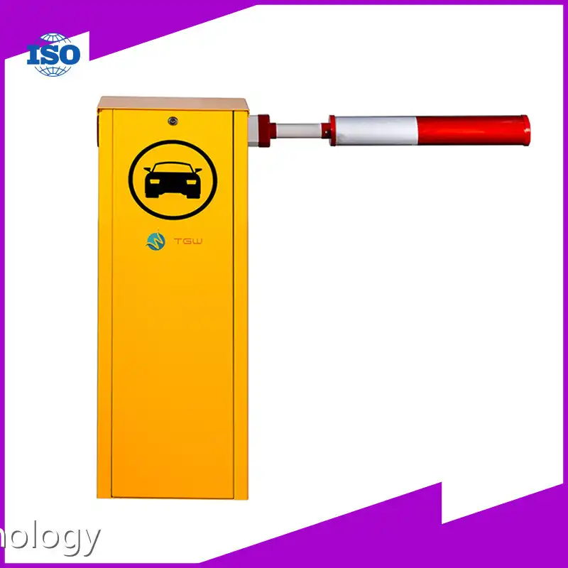 Logotipo da marca de estacionamento Tigerwong, sistema de barreira de estacionamento automático, barreira de lança reta, mecanismo de lança de barreira PARK-105 1