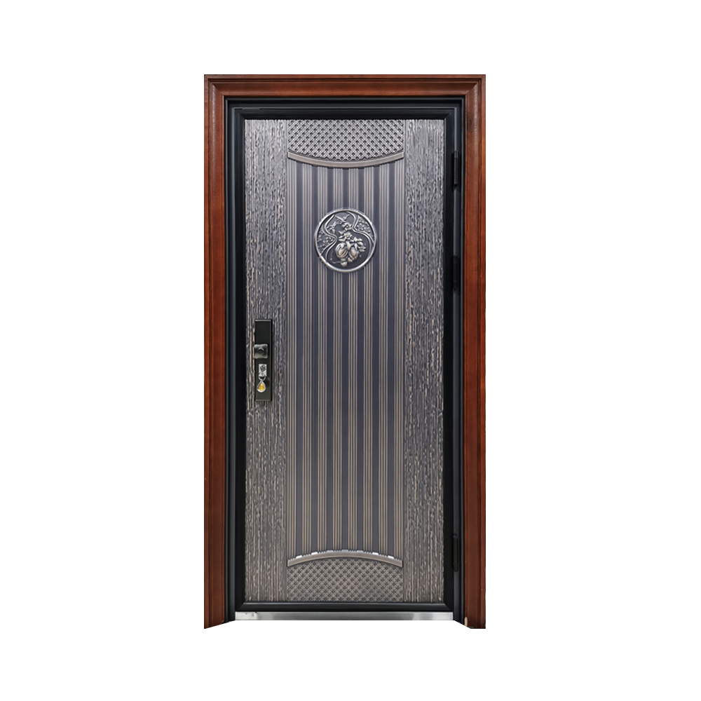 UL Quality Metal Crossbuck Stainless Steel Entry Doors Price List