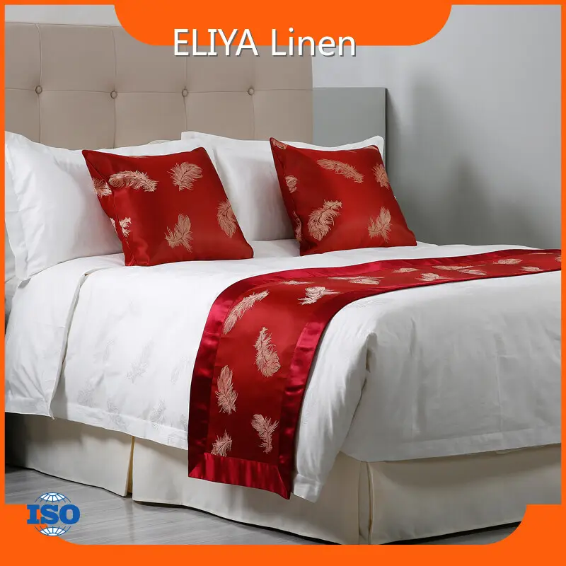 ISO9001 500TC Marca ELIYA Fábrica de ropa de cama de hotel al por mayor 1