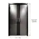 China Swing Zonle Doors Brand Galvanized Steel Security Door Export Manufacture 2