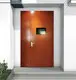 Quality Brand Zonle Doors Swing Gray Front Doorprice Pictures Video 3