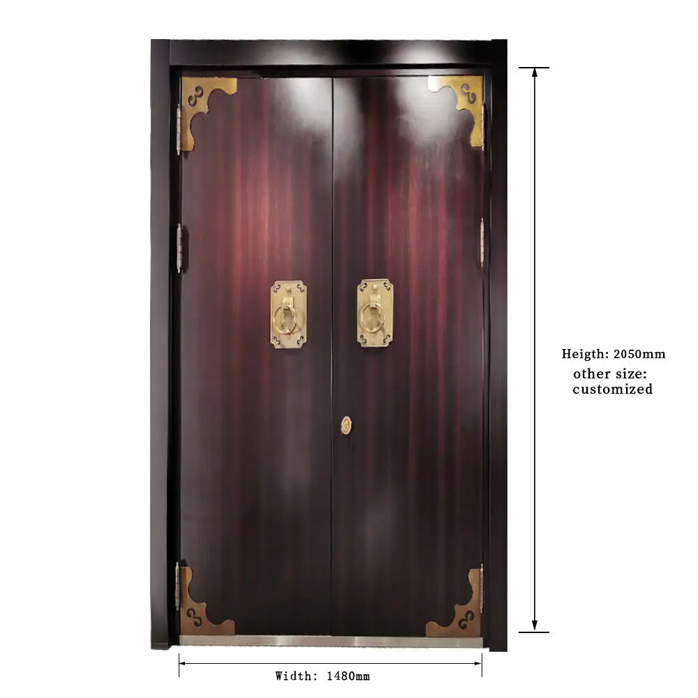 Custom Zonle Doors Wood Front Doorexporter Wholesaler Finished 2