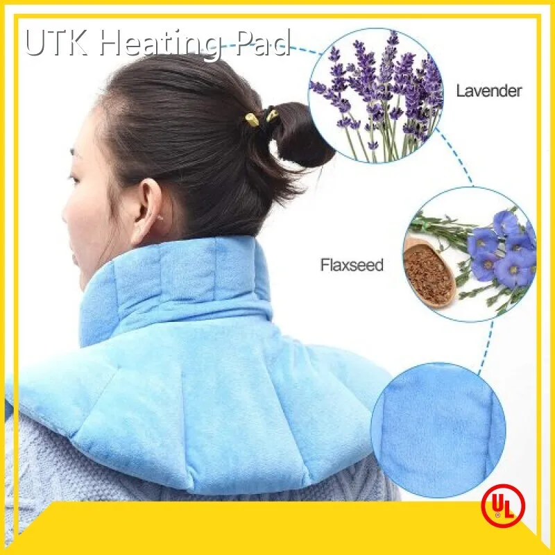 Cuello y hombro medio ultra suave cristal terciopelo mano y muñeca almohadilla de calefacción marca UTK 1