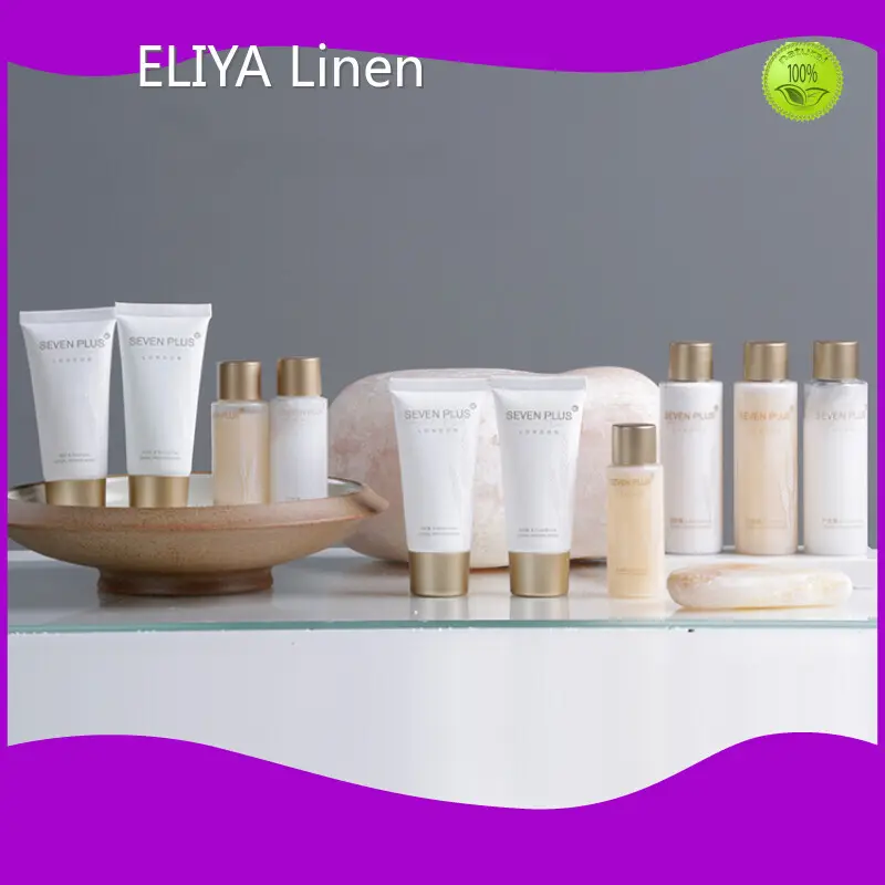 Customized Size Hotel Room Service Amenities Eco Friendly Hotel Soap/Hotel Shampoo/Hair Conditioner / Shower Foam ELIYA Company 1