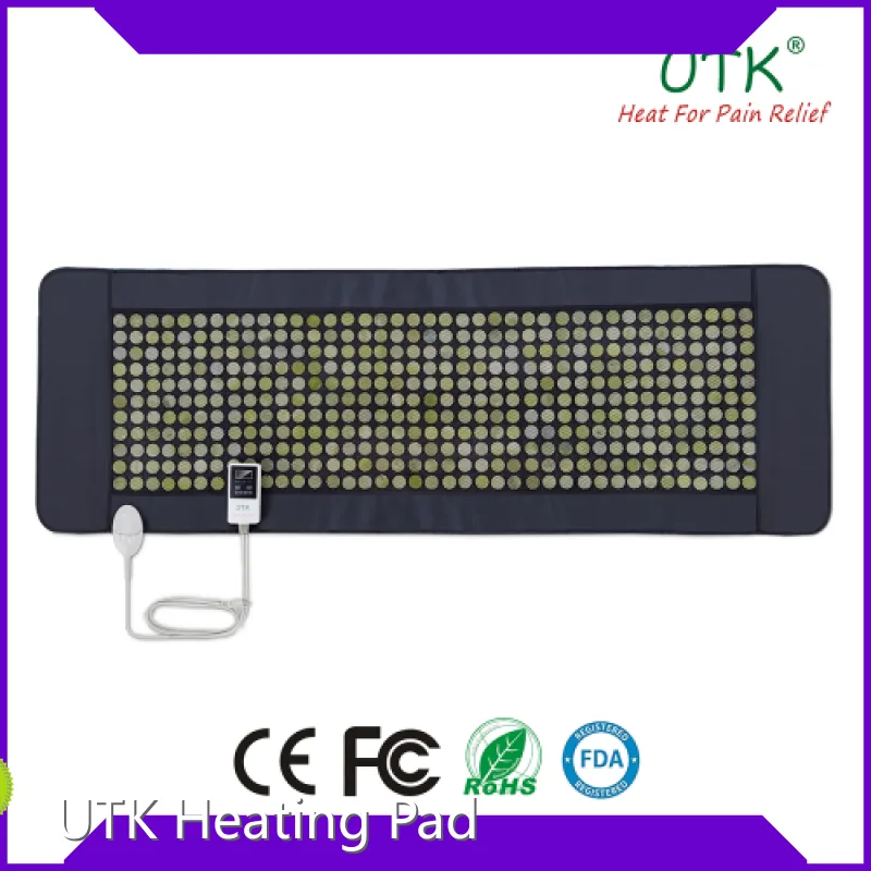 Jade Stones Large Back UTK Brand Utk far Infrared Natural Jade and Tourmaline Heating Pad Supplier 1