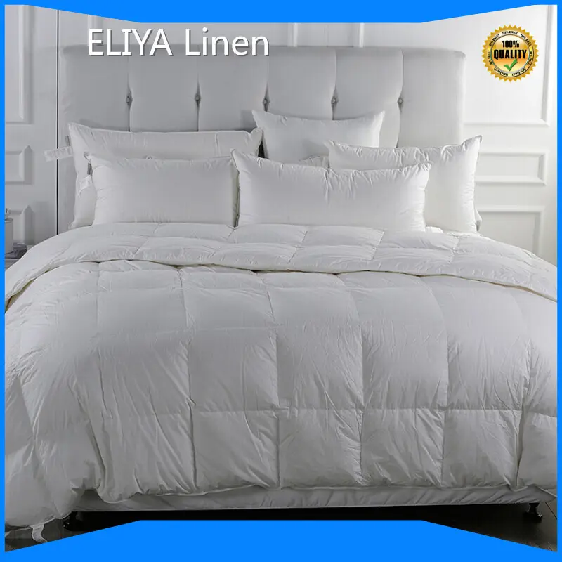 Ensembles de housse de couette en coton blanc de marque ELIYA 173 * 118 housses de couette d'accueil 1