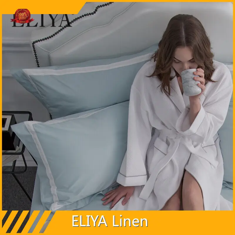 نعم غطاء سرير قطن مصري مخصص من القطن المصري للكبار ELIYA 1