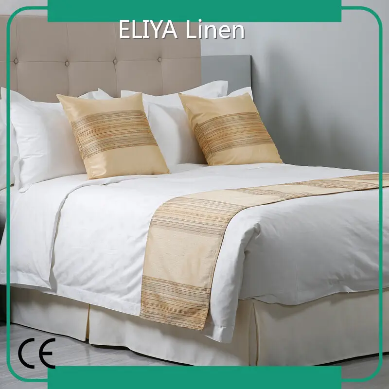 Woven China (Mainland) Guangdong Hospitality Duvet Covers Plain/Stripe/Jacquard/Embroidery Under 60°C ELIYA Company 1