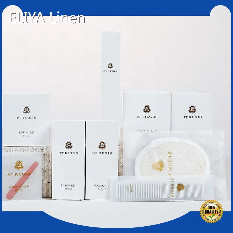 صديقة للبيئة ELY-BAS-2 وسائل الراحة في الفندق / وسائل الراحة الفندقية الفاخرة 5 نجوم مجموعة خدمة الغرف الفندقية وسائل الراحة ELIYA 1