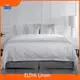 Sábanas de hospitalidad Grado a Juego de cama de 4 piezas Garantía blanca ELIYA 1