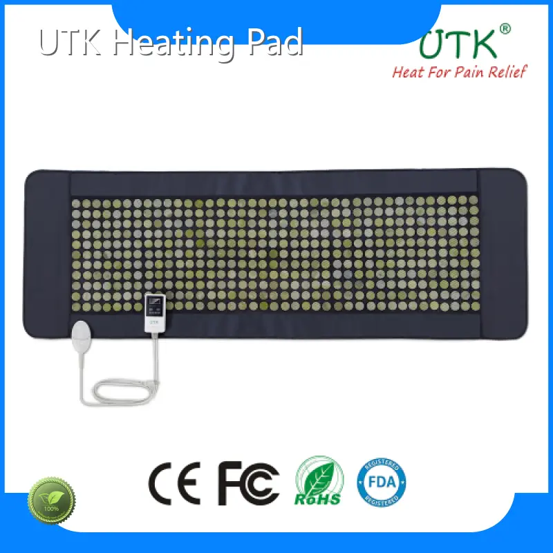 Jade Stones Large Jade and Tourmaline Heating Pad UTK 1