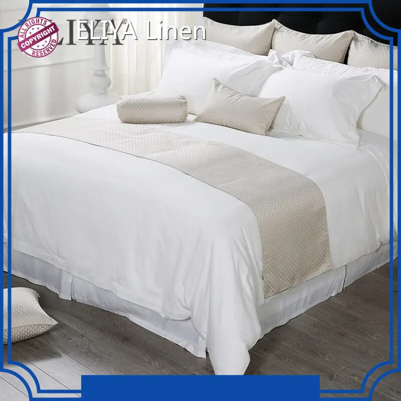 Flat/Fitted Sheet Hospitality Bed Sheets ELIYA Brand Company 1