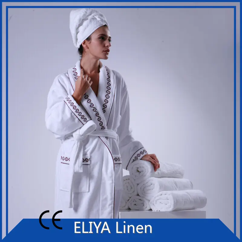 ELIYA China ELITA-DL-085 Microfiber Robe Lined in Terry 1