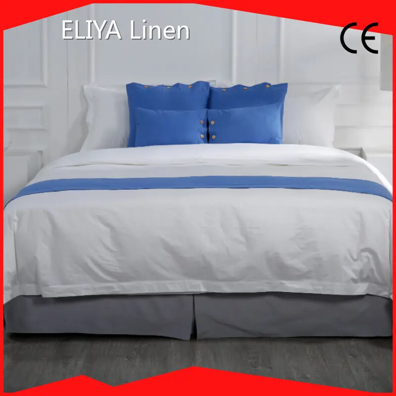 Solid ≥600s Accept Custmomized Hospitality Bed Sheets ELIYA 1