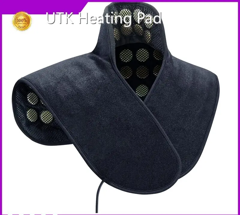Jade and Tourmaline Stones Neck and Shoulder Infrared Heating Mat Medium UTK Company 1