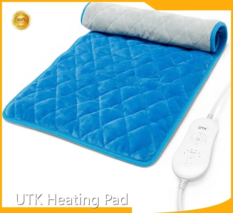 Ultra Soft Crystal Velvet Best Heated Neck Wrap, Small, Back 1