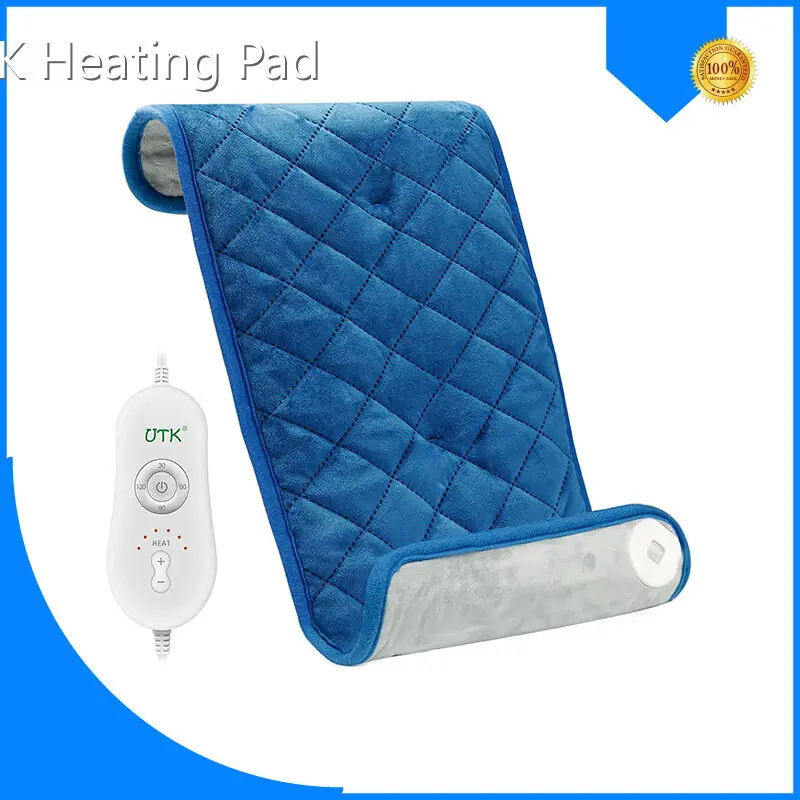 Ultra Soft Crystal Velvet Heating Pad Gift Set Medium Back UTK Brand 1