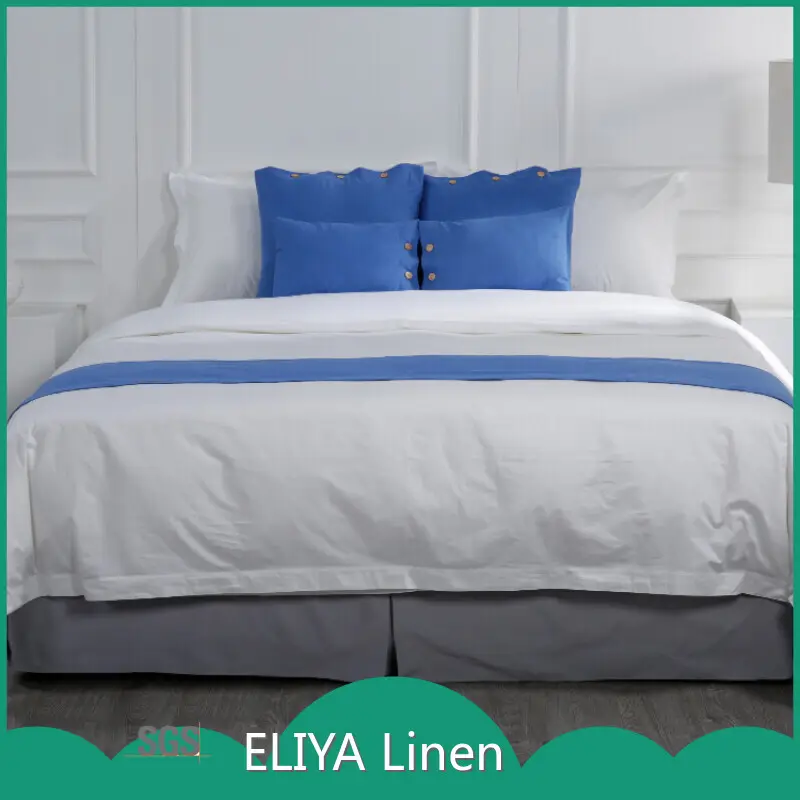 Yes Solid Plain Dyed Wholesale Hotel Sheets ELIYA Brand Company 1