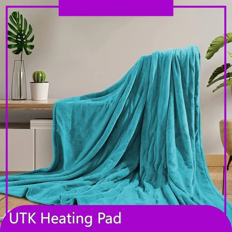 Prix ​​de la marque UTK de qualité du coussin chauffant électrique en velours de cristal ultra doux 1