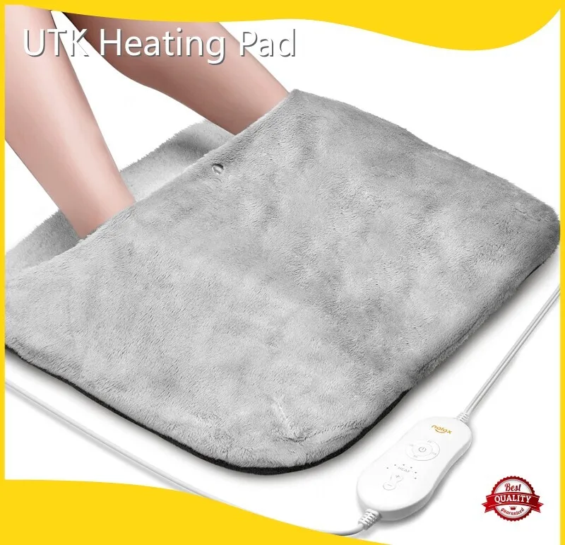 Cadeaux de soulagement du dos personnalisés en velours de cristal ultra doux de marque UTK 1