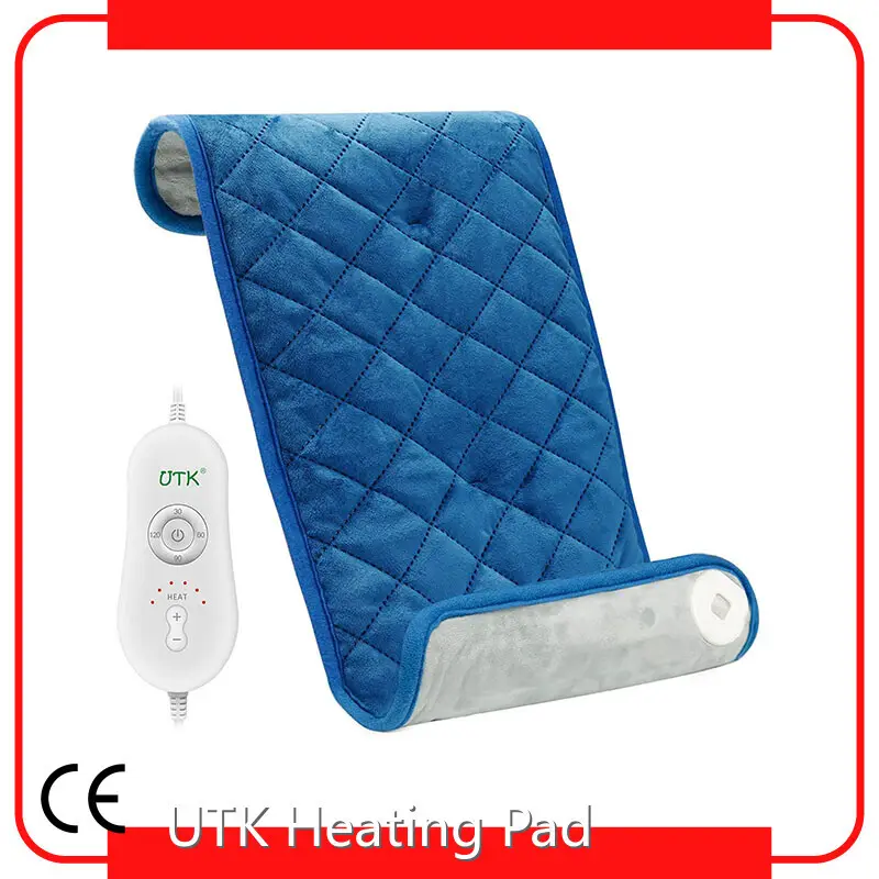Ultra Soft Crystal Velvet Best Microwave Heating Pad Back UTK 1