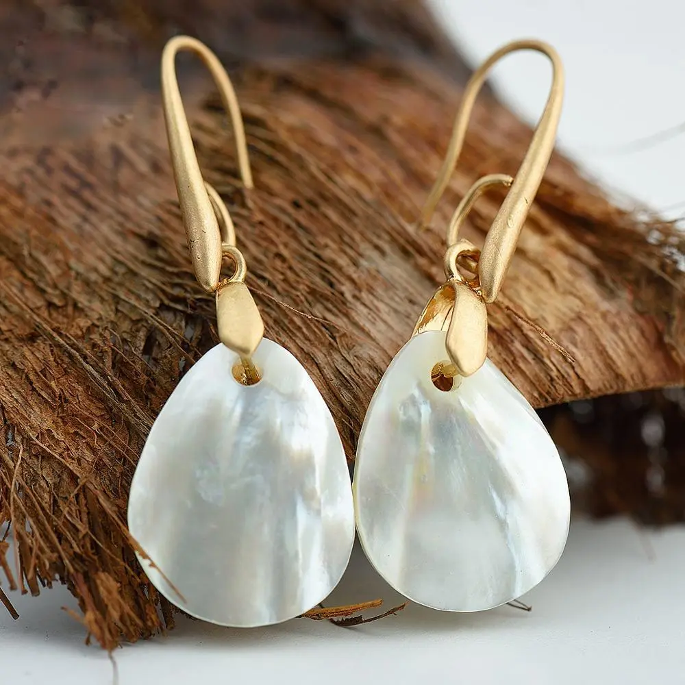 dangle earrings jewelry fashion women Ethnic style Natural shell Romantic Creative bohemian Earrings girl gift 1