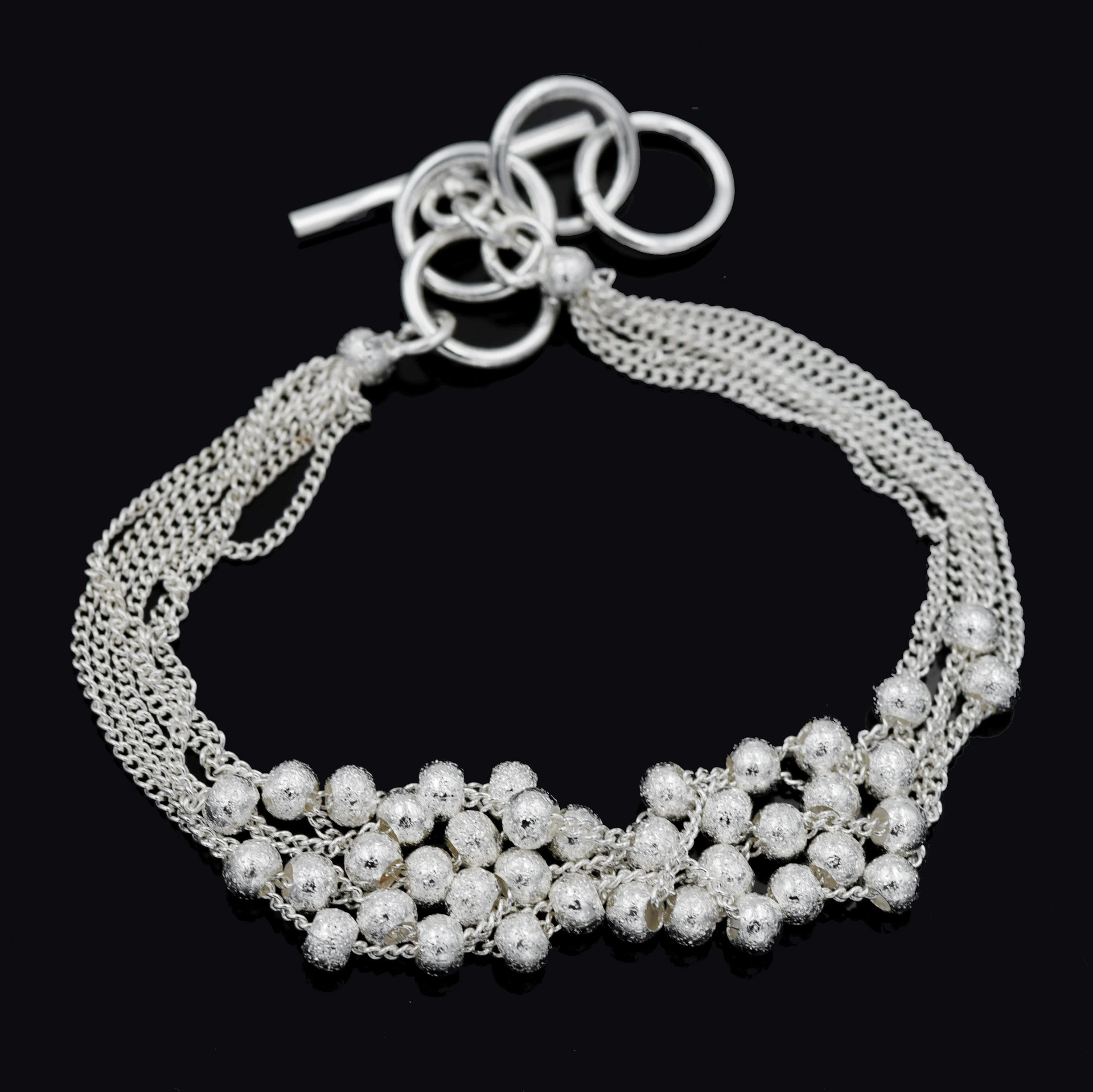 Hainon Hot sale six line bracelet personality fashion trend bead bracelet bracelet wholesale gift card flannel bag set 1