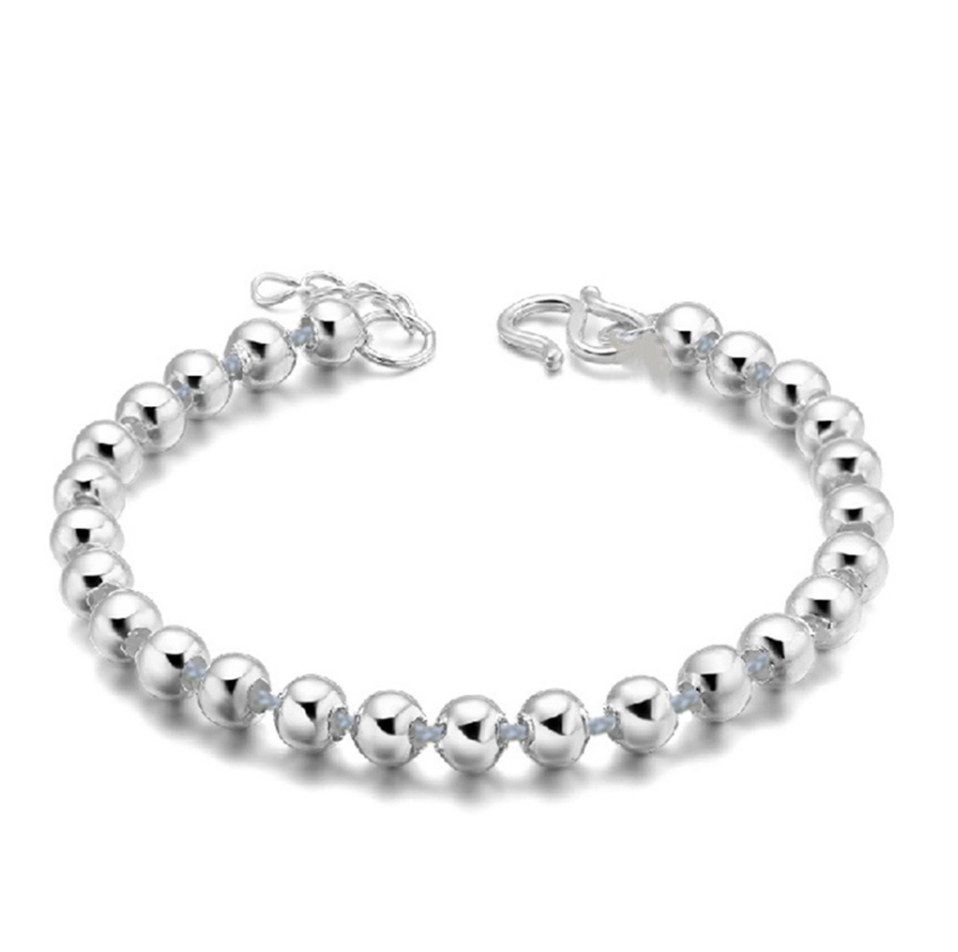 Hainon bracelet for women Trend Jewelry Bracelets Wholesale Round Bead Bracelets Gift card flannel bag set 1