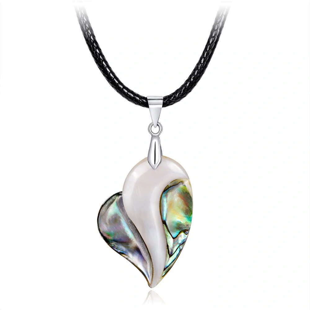 Hainon New fashion Simple personality all match women's jewelry natural shell pendant necklace jewelry 1