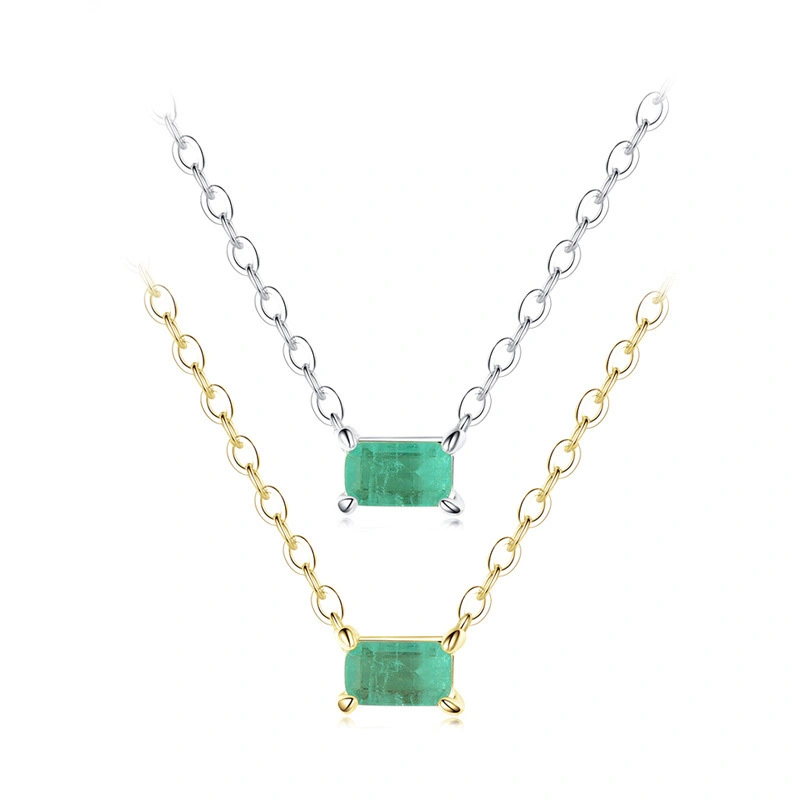 Hainon s925 sterling silver necklace female wild fashion Pendant Necklaces Gift card flannel bag set 1