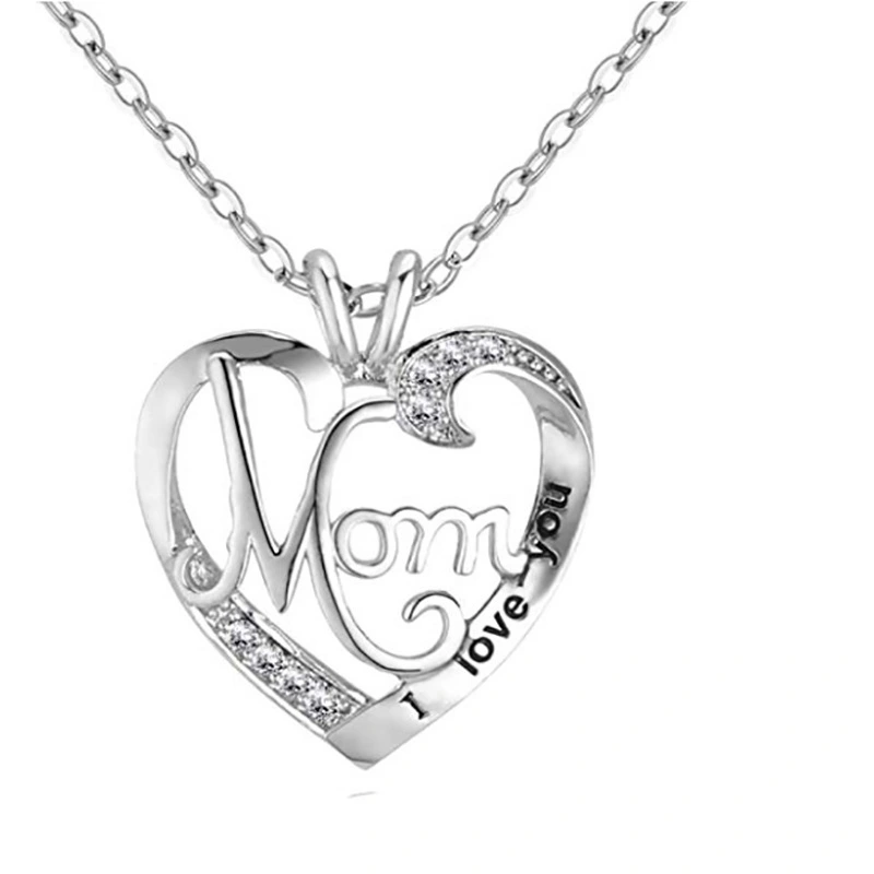 Hainon wholesale cheap silver chain necklace stamped 925 stock for Mother's Day necklace 1