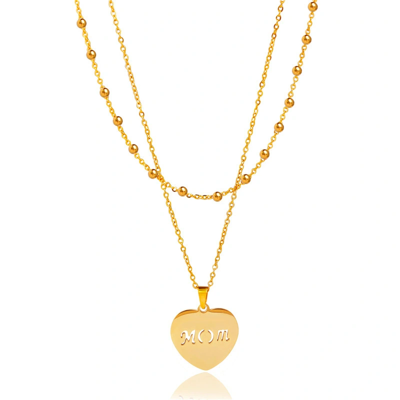 Hainon Mother's Day necklace Chinese factory Women pendant necklace Stainless steel wholesale 1