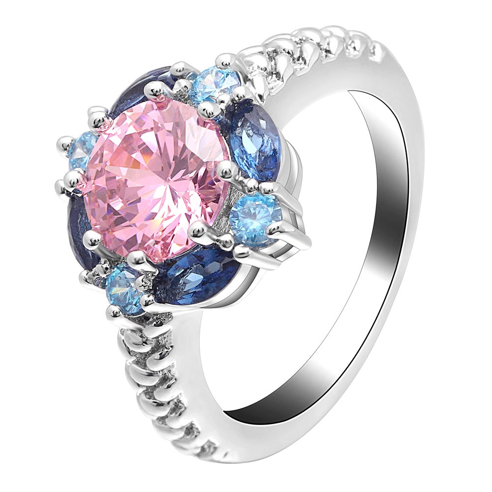 wholesale rings women wedding engagement rings new style flower shape rings 1