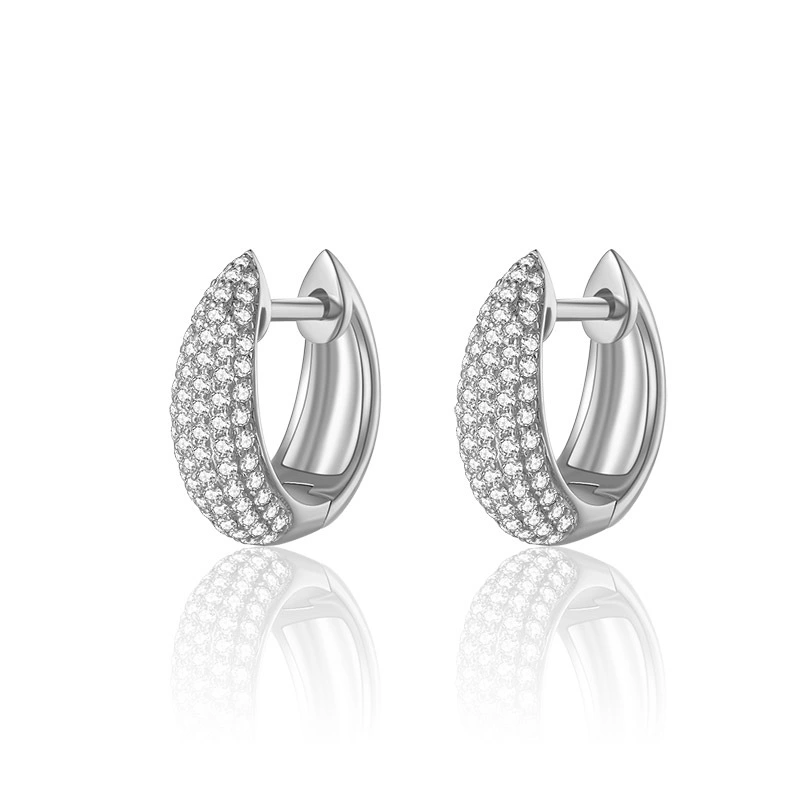 Hainon fashion Hoop Earrings for Women Light and Easy to Wear Hypoallergenic Gift card flannel bag set wholesale 1