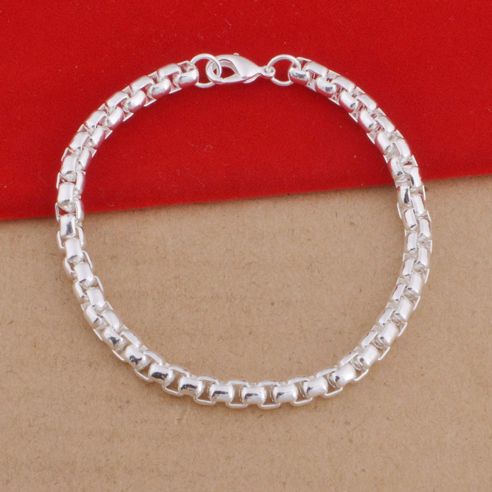 Hainon bracelet men Chinese factory 925 label jewelry Bracelet chains 20cm stock 1