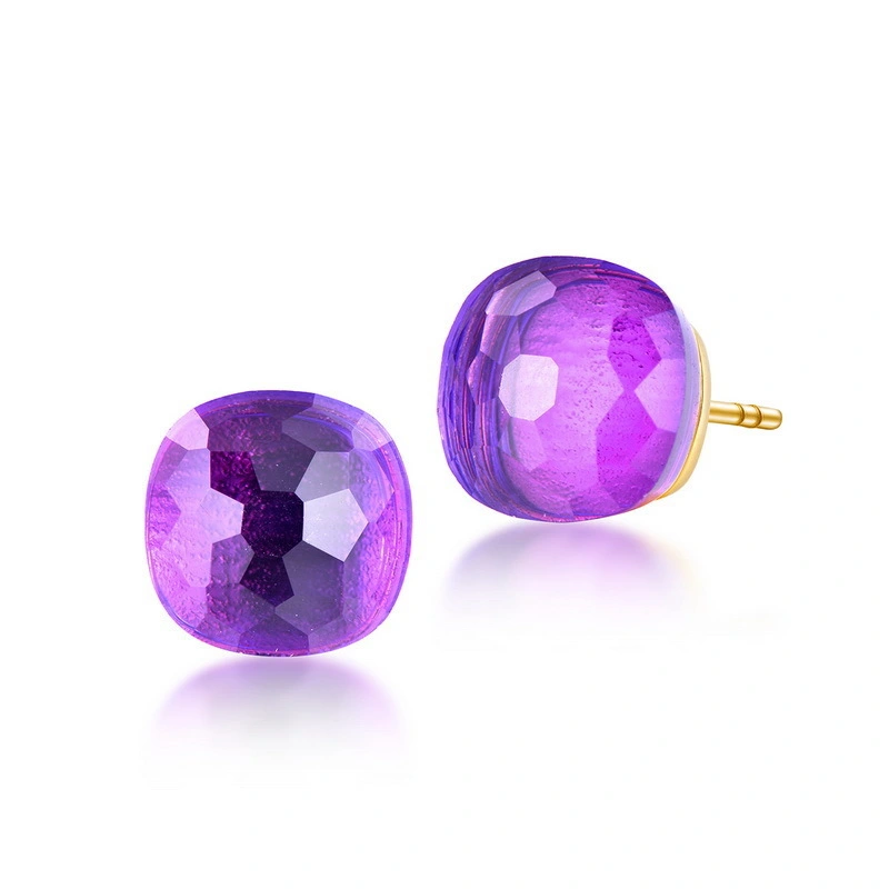 Hainon Earrings for Women colorful Crystal stud Earrings gift 1