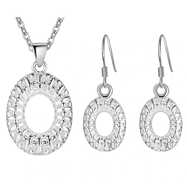 Hainon wholesale Necklace and Earrings Set for Women jewelry set bridal jewelry set 2021 Gift Cards 1