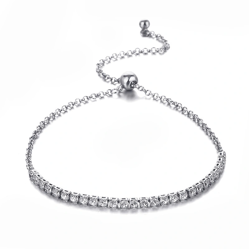Sweet average code bracelet luxury micro-inlaid zircon bracelet women girlfriends jewelry fashion beads bracelet 1