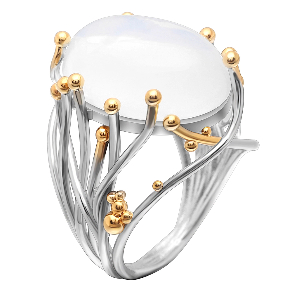 hainon wholesale high quality fashion silver rings new design wedding women fancy opal ring 1