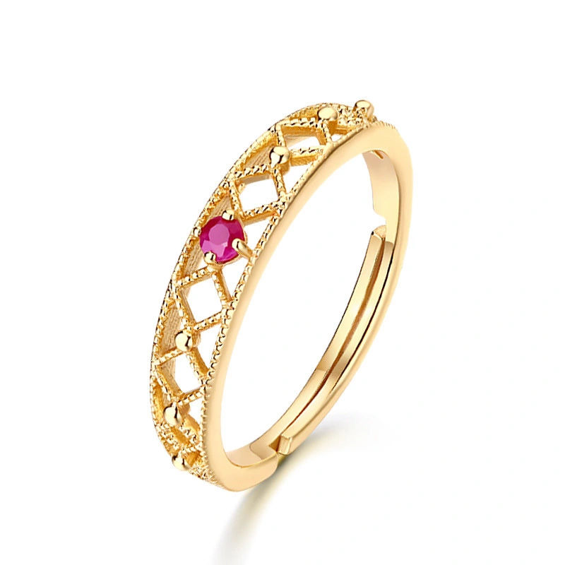 Hainon rings jewelry women Wholesale jewellery plated 18k gold custom wedding rings gemstone engagement rings 1
