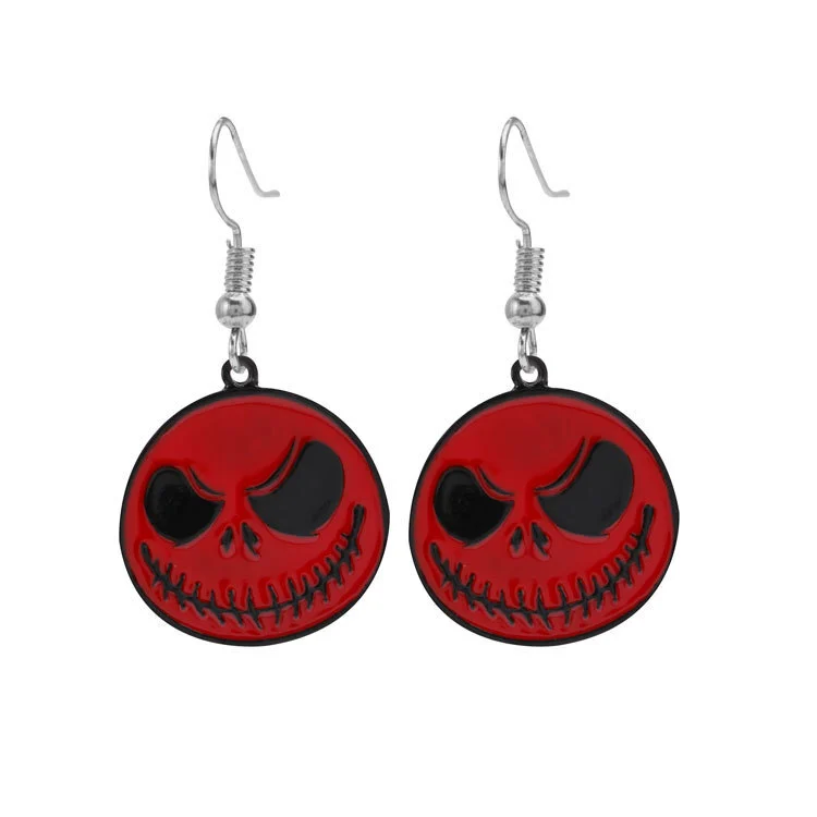 Hainon Halloween Earrings For Women Funny Drops Female Earrings Grimace Drop Earrings Wholesale Supplier 1