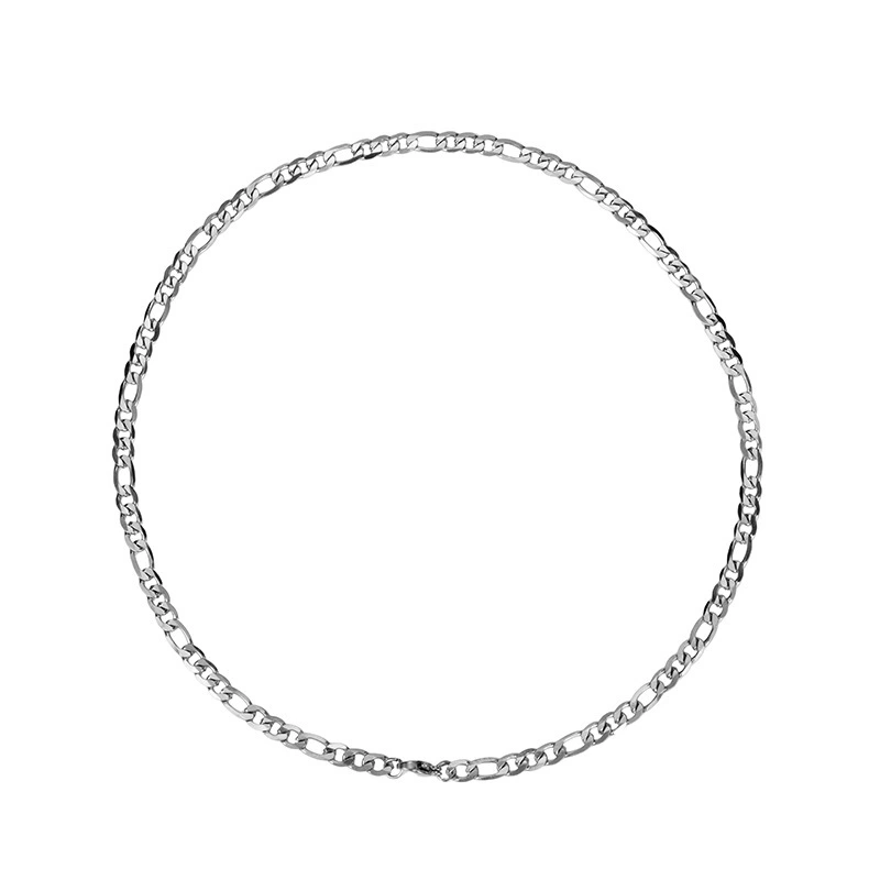 Cuban Chain Necklace titanium steel necklace Men Women thin bracelate Stainless Steel Necklace Hainon 1