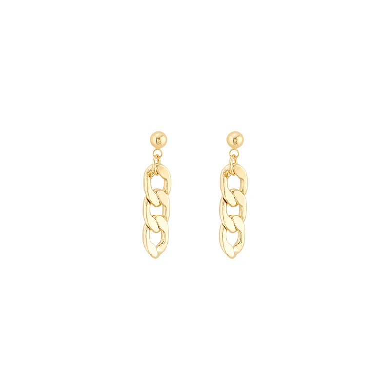 Hainon French earrings mirrored love stud earrings small exquisite 18K gold plated pearl earrings jewelry 1