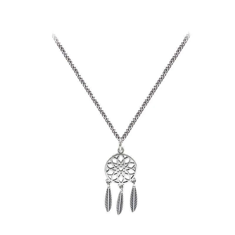 Hainon wholesale necklaces for women necklace silver fashion Necklace Pendant Handmade silver Plated Dainty 1